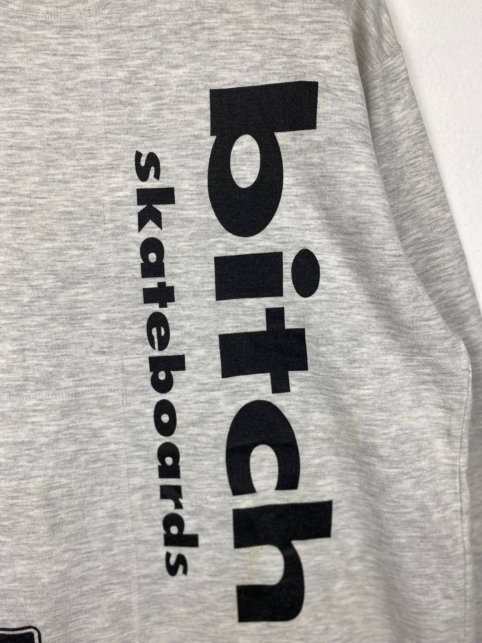 Vintage vintage bitch skateboards sweatshirt nice design Size US XL / EU 56 / 4 - 3 Thumbnail
