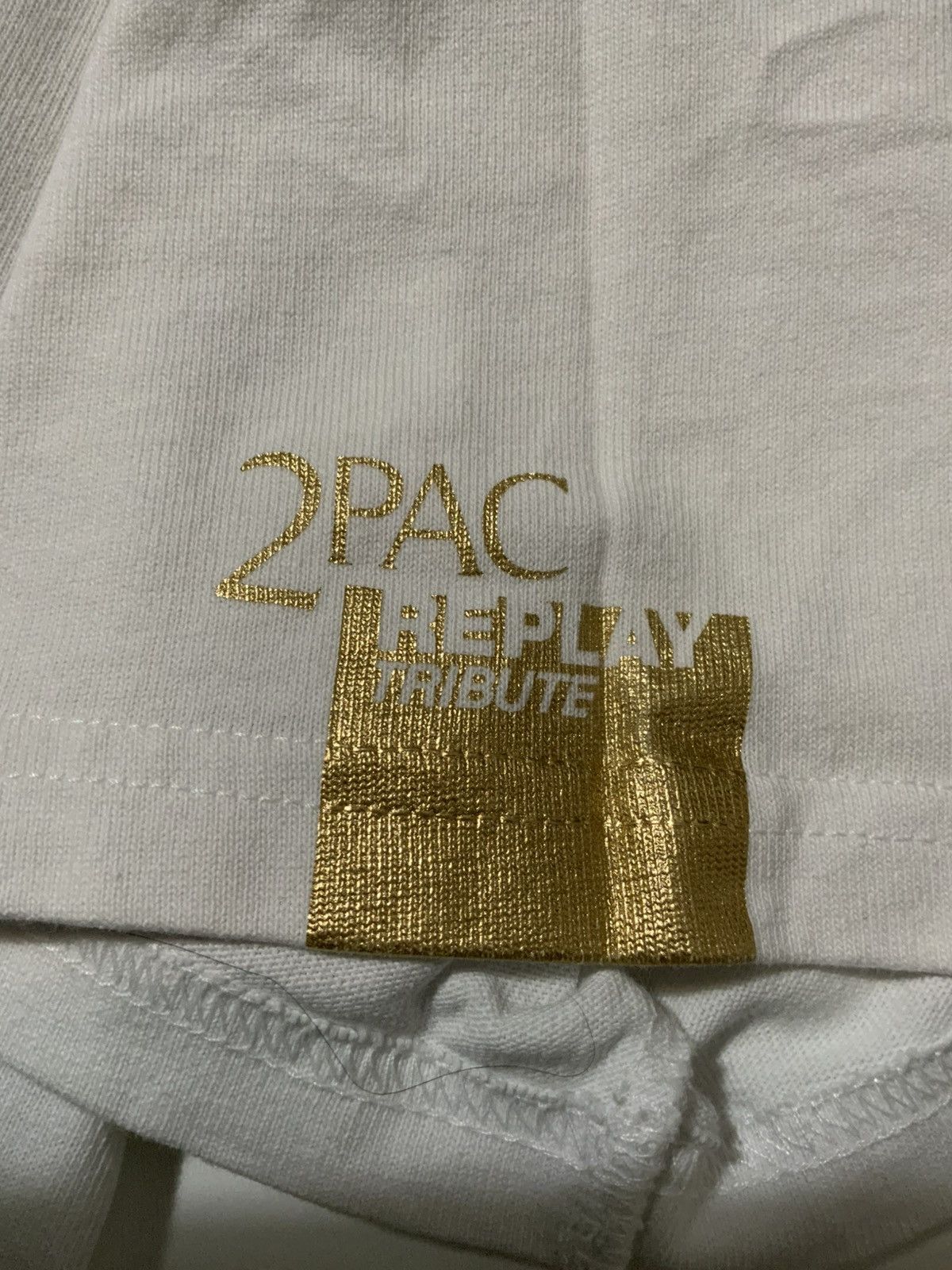 Replay Replay Tribute 2Pac Tupac All Eyez On Me Studded T-Shirt Size US L / EU 52-54 / 3 - 7 Thumbnail