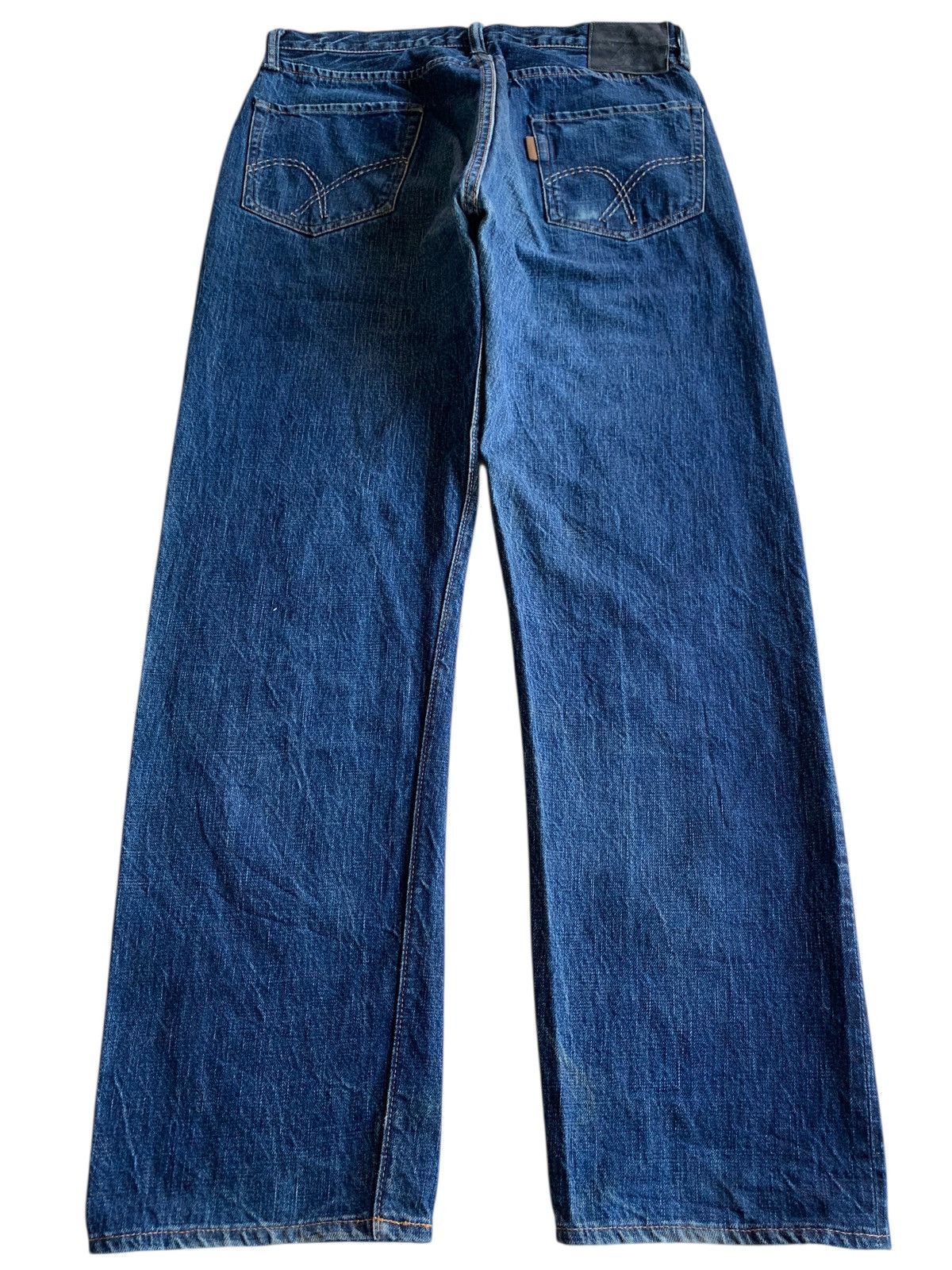 Kapital FULL COUNT X BARNEYS NEWYORK SELVEDGE BUTTON FLY DENIM Size US 32 / EU 48 - 4 Thumbnail
