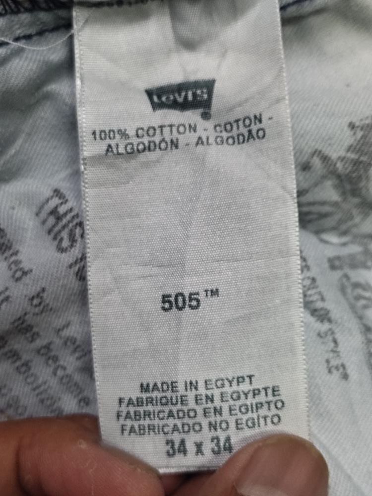 Levi's VINTAGE LEVIS 505 DISTRESSED LIGHT BLUE JEANS Size US 36 / EU 52 - 11 Thumbnail