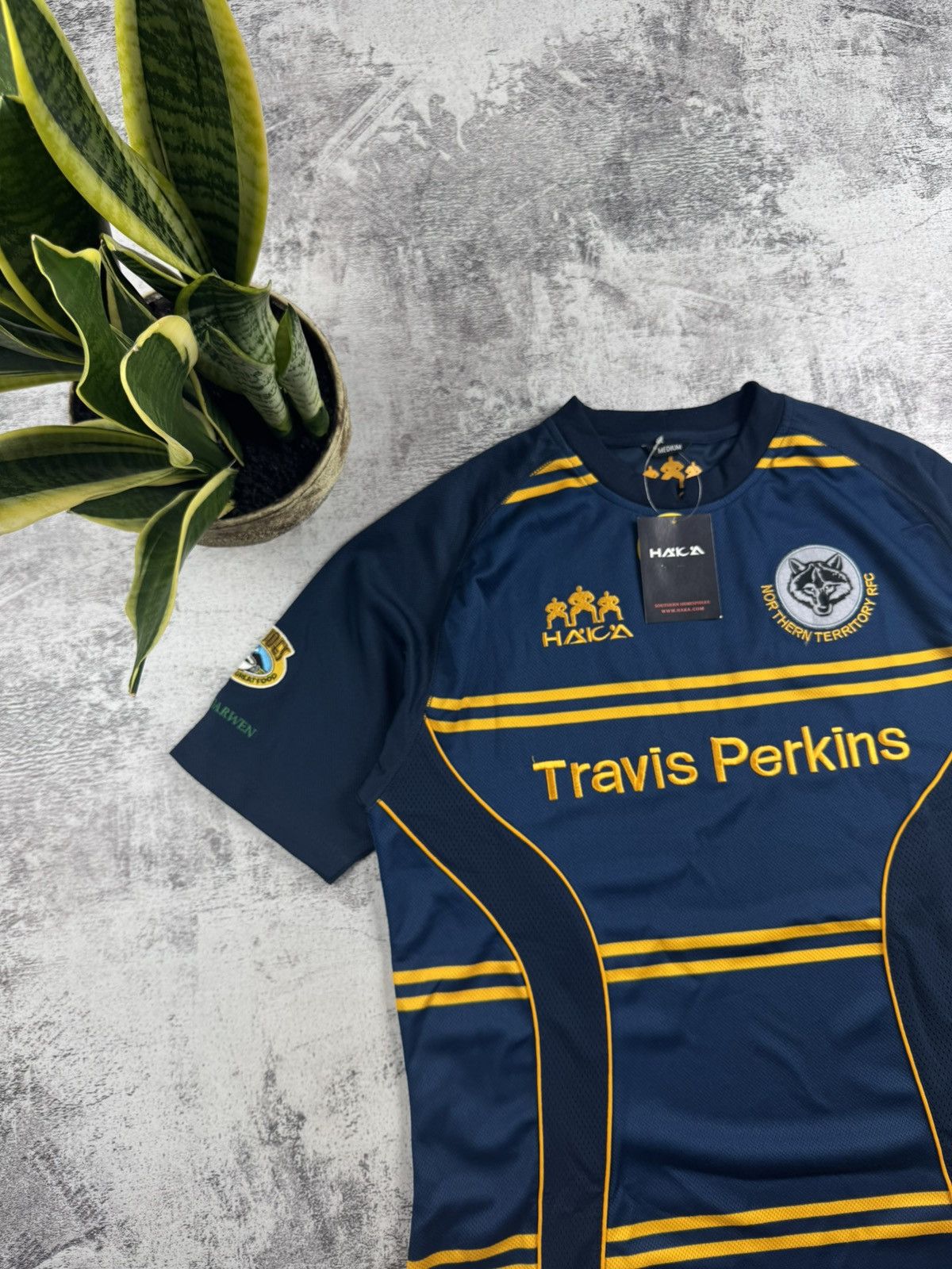 Vintage NEW Northern Territory RFC Pro Away HAKA Memorabilia 2009 Rugby Polo Jersey T Shirt Size US M / EU 48-50 / 2 - 5 Thumbnail