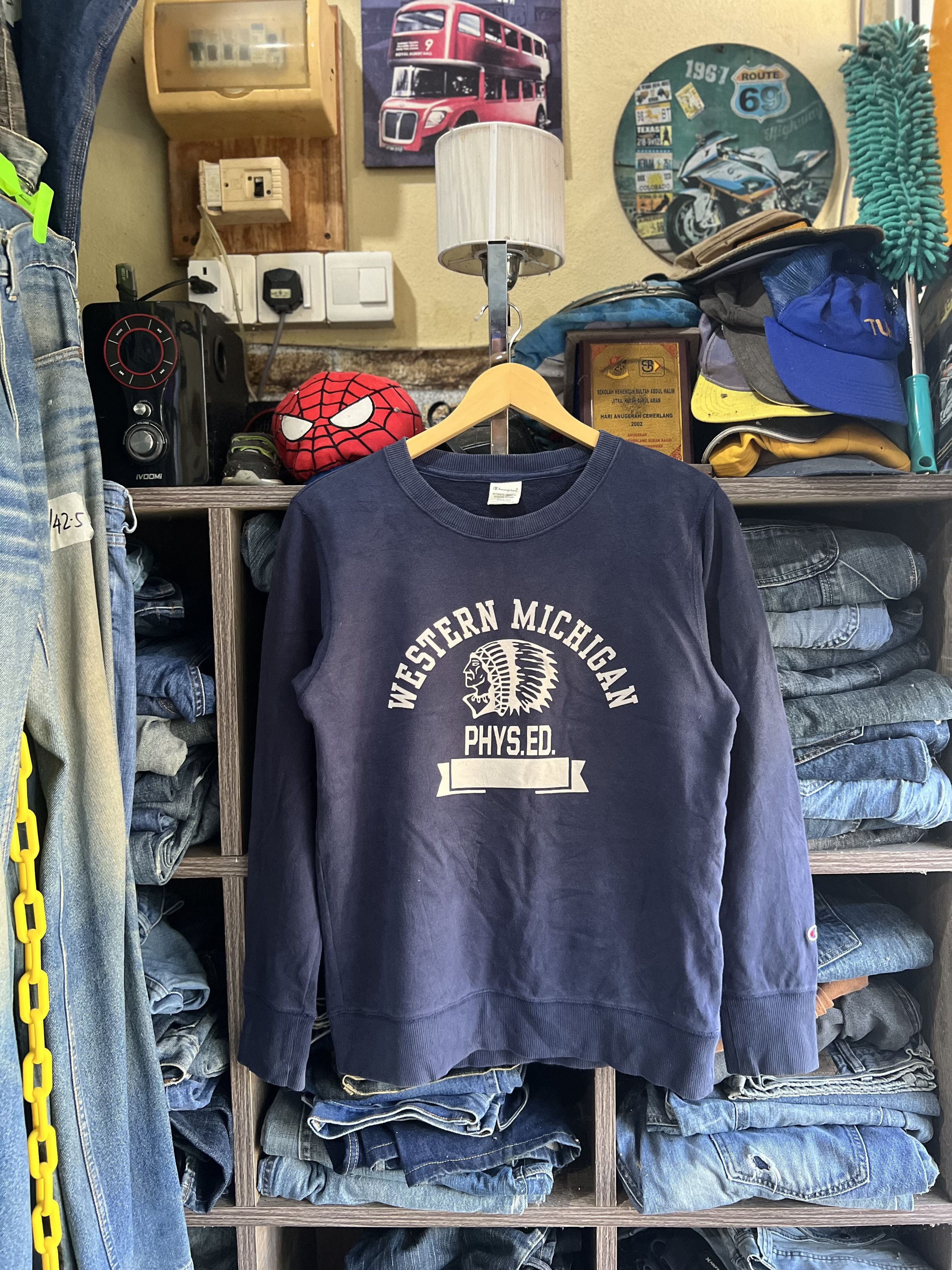 Champion 🔥Vintage Champion Western Michigan Crewneck Sweatshirt Size US S / EU 44-46 / 1 - 13 Thumbnail
