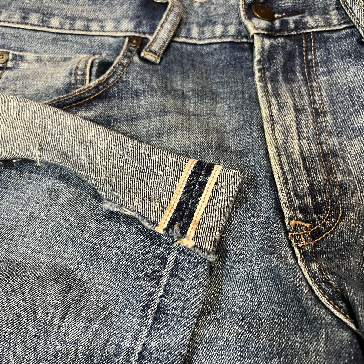 Uniqlo Uniqlo Selvedge Jeans Stretch Slim Fit Men Size 34x29 Size US 34 / EU 50 - 2 Thumbnail