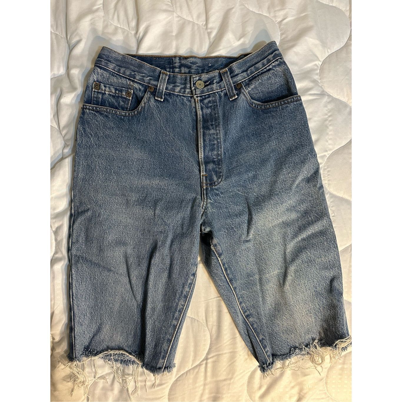 image of Levis Levi’S Bermuda Cutoffs Size 11 VTG Jeans 80's Women’S in Blue, Women's