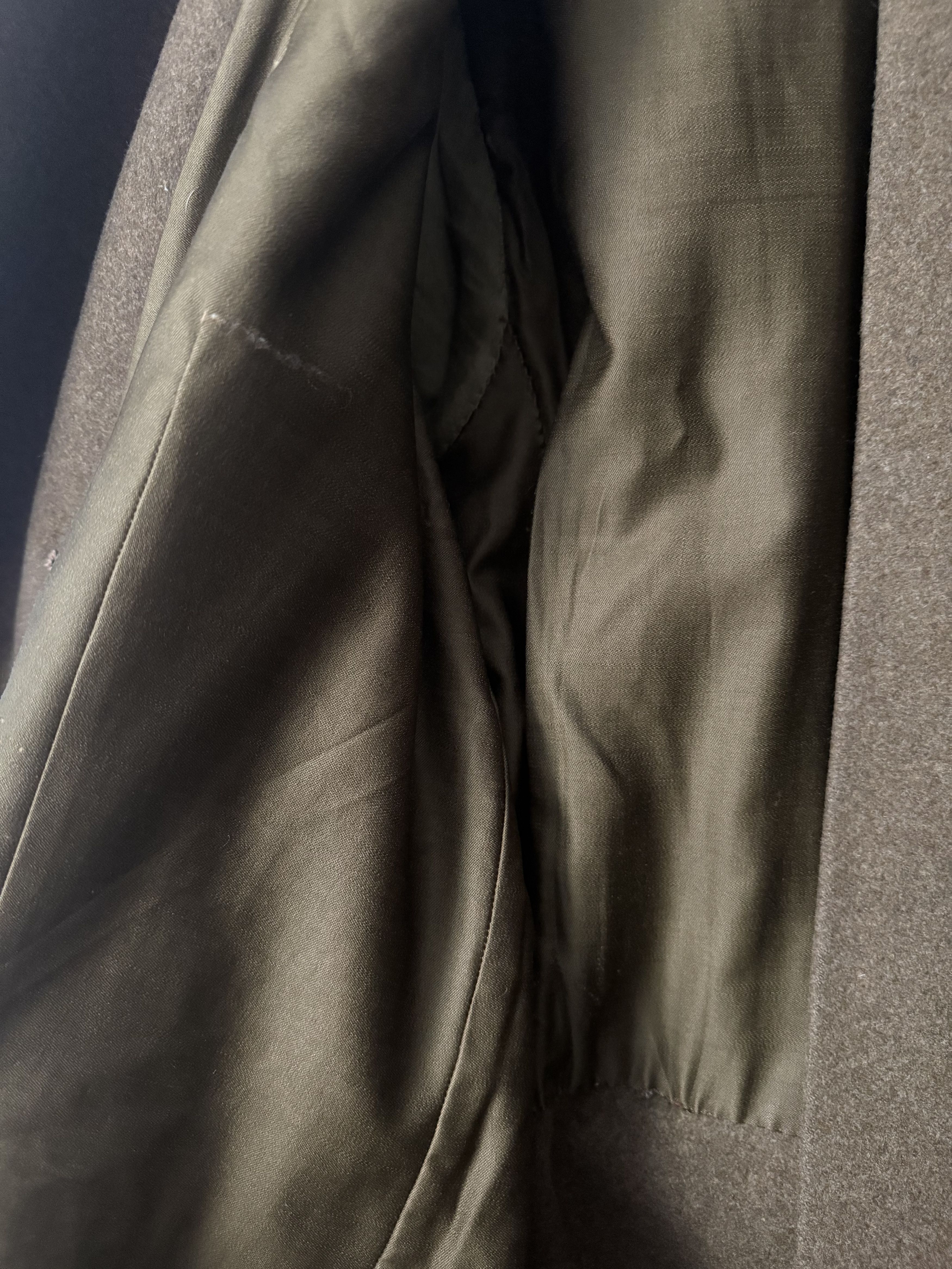Vintage Antique British Military Archive Greatcoat WW1 Era Size US XXL / EU 58 / 5 - 6 Thumbnail