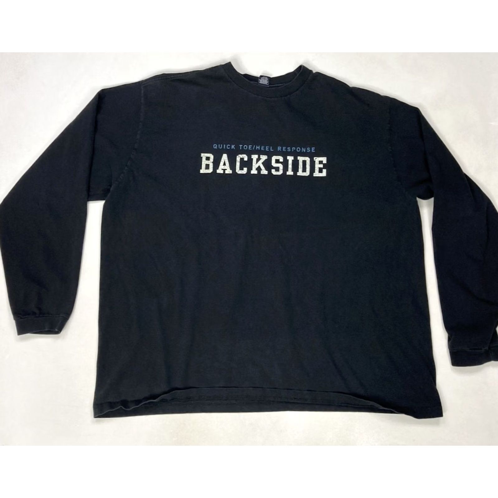 Gap VINTAGE Gap T-Shirt Men XL Black 90s USA Graphic Print Crew Neck Long Sleeve Logo Shirt Size US XL / EU 56 / 4 - 3 Thumbnail