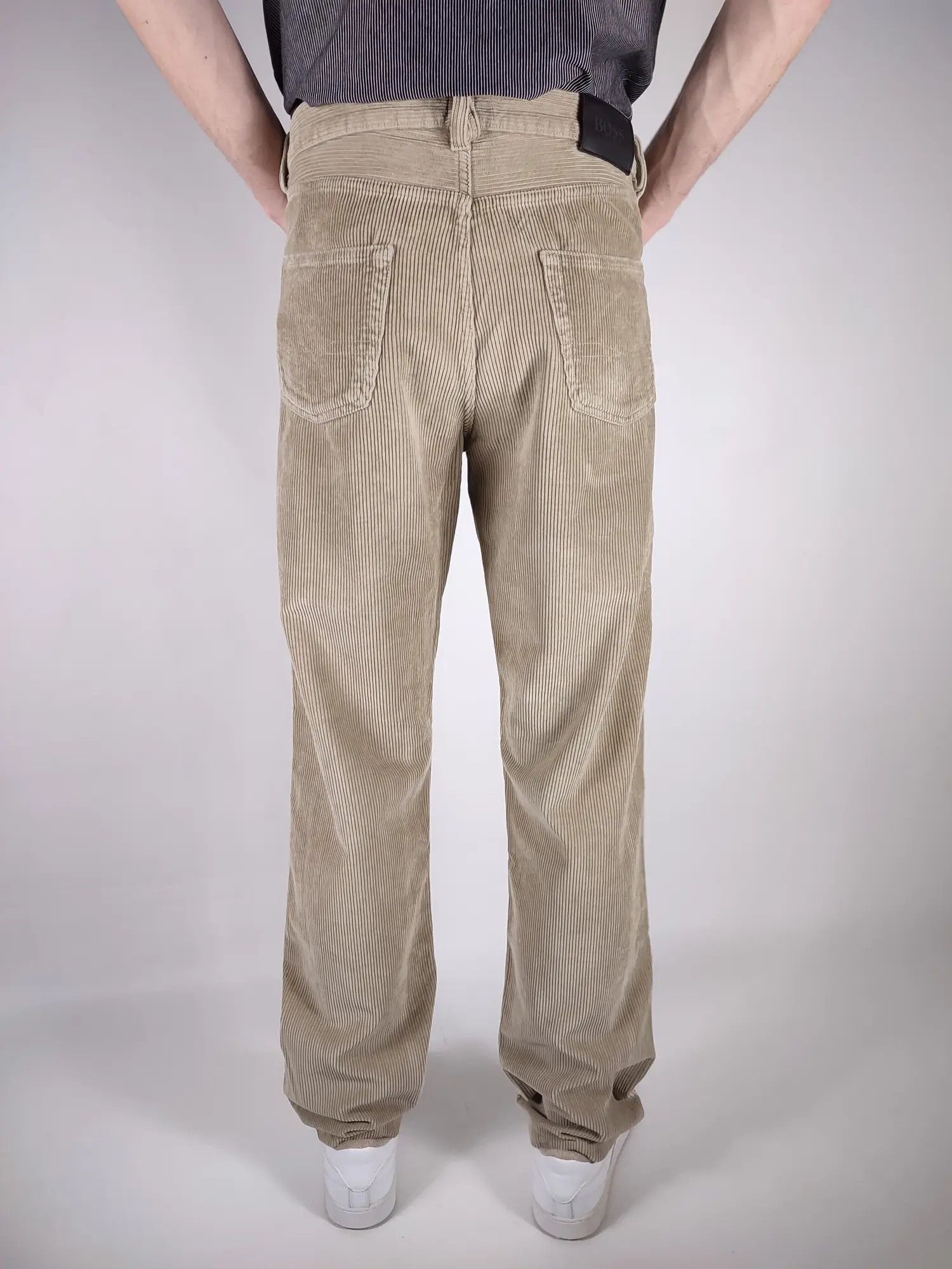 Hugo Boss Vintage Hugo Boss Corduroy Arkansas Casual Pants Size US 34 / EU 50 - 3 Thumbnail