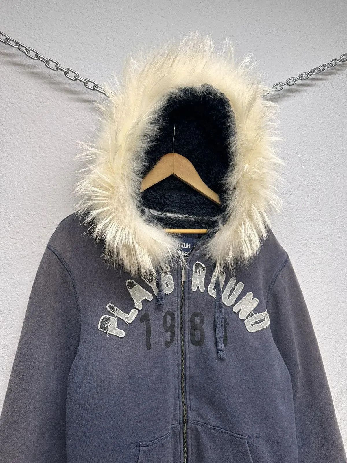 Vintage Vintage Faded Ifsixwasnine Distressed japan Avantgarde Fur Size US XL / EU 56 / 4 - 4 Thumbnail