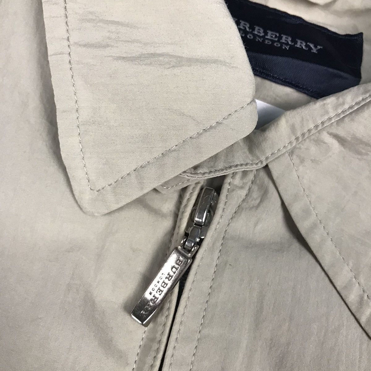 Burberry BURBERRY GRAY FADED ZIP JACKET Size US L / EU 52-54 / 3 - 7 Thumbnail