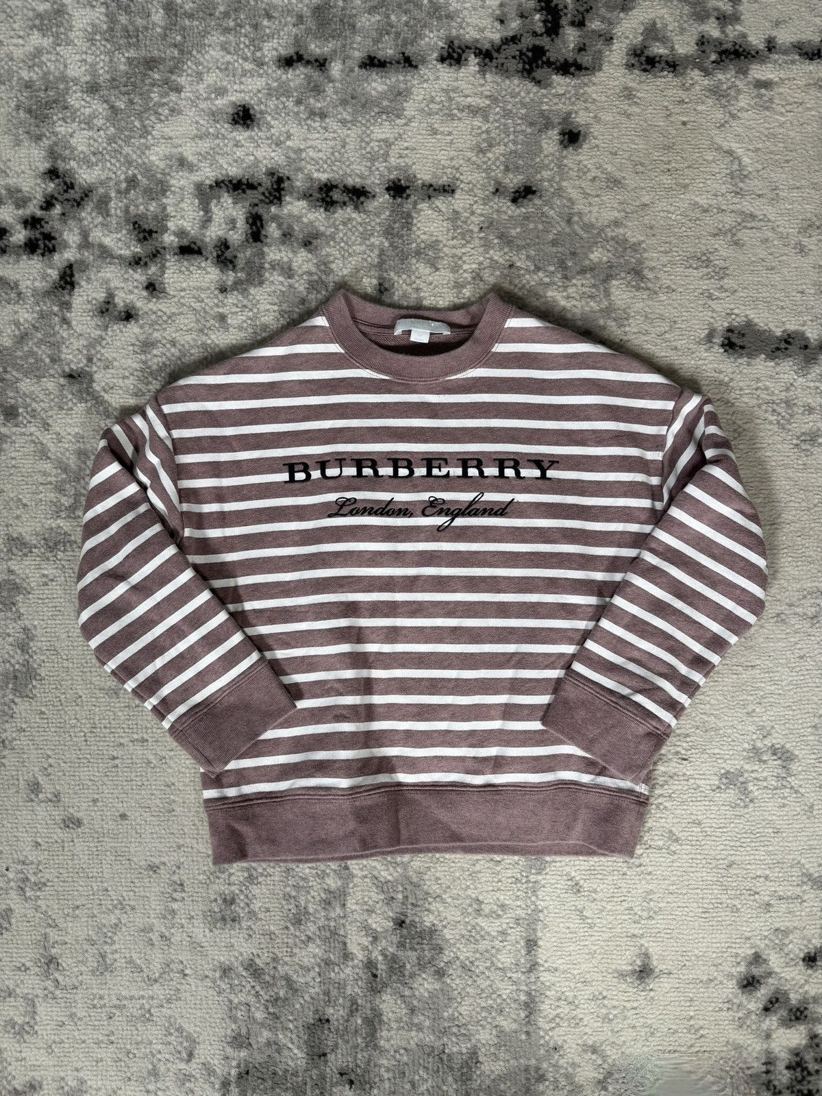 Burberry Burberry Children Striped Kid's Sweatshirt Size US XXS / EU 40 - 1 Thumbnail