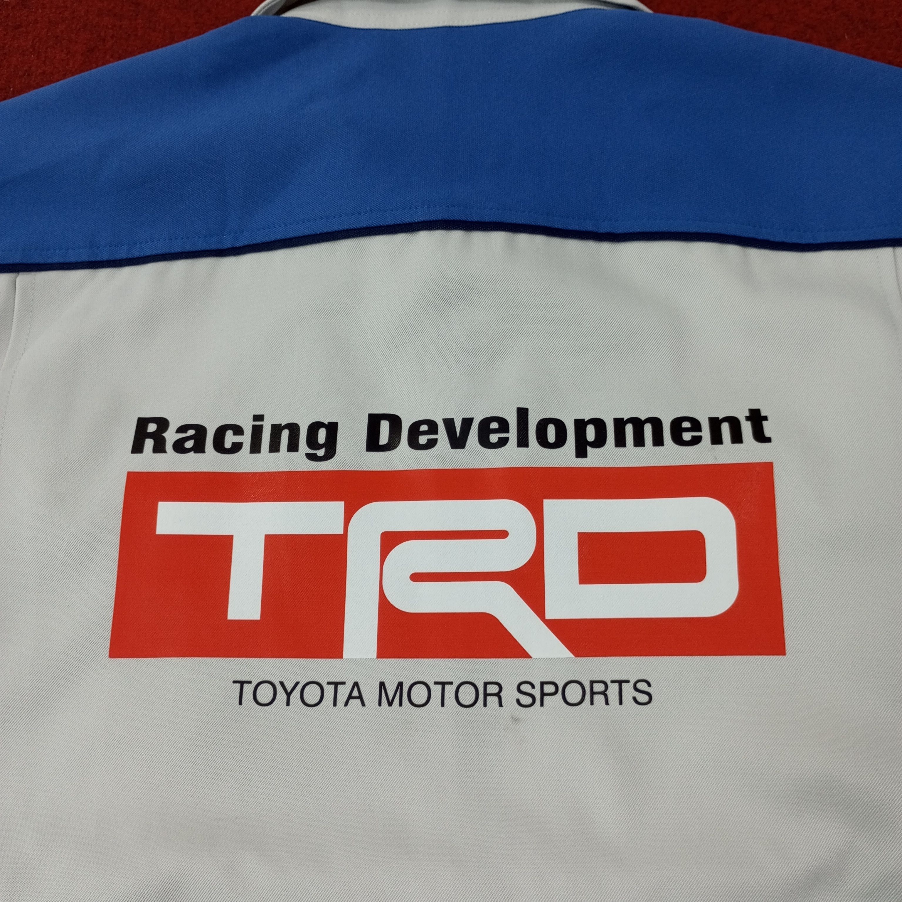 Vintage TRD Racing Development Toyota Custom Art Jacket c245n9 Size US L / EU 52-54 / 3 - 2 Thumbnail