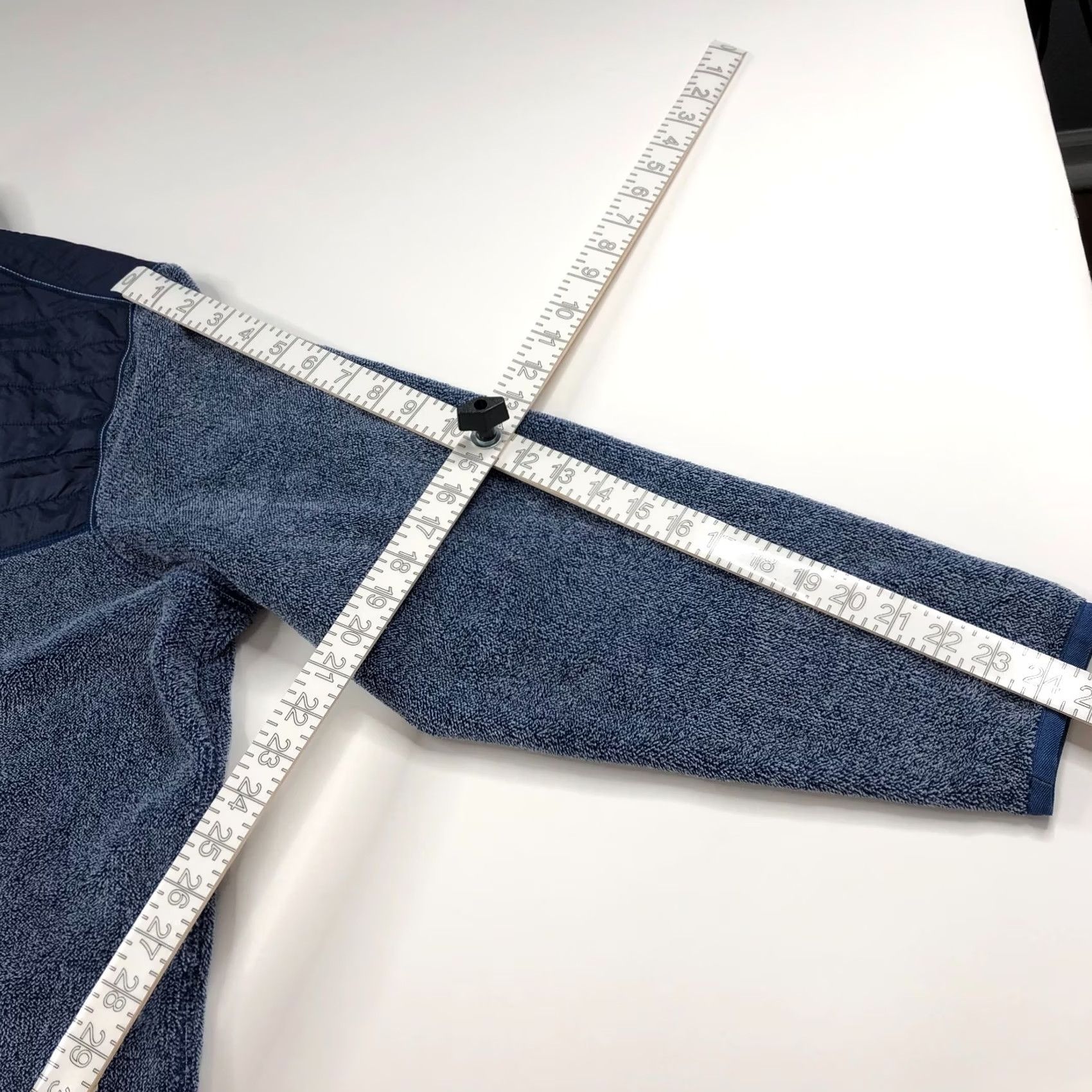 Tommy Bahama Tommy Bahama Pullover Sweater 1XLB Big 1/4 Zip Mock Neck Blue Knitted Knit Solid Logo Men’s Pullover 1/4 Zip 1XLB Big & Tall Size US XL / EU 56 / 4 - 3 Thumbnail