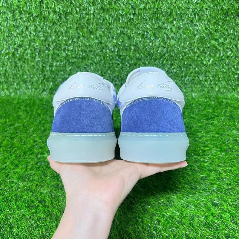 Louis Vuitton Louis Vuitton Ollie Colorblock Leather Sneakers for Men -25 Size US 11 / EU 44 - 4 Thumbnail