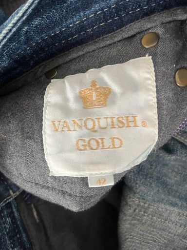 Vanquish Vanquish Gold distressed blue jeans Size 26" / US 2 / IT 38 - 5 Thumbnail