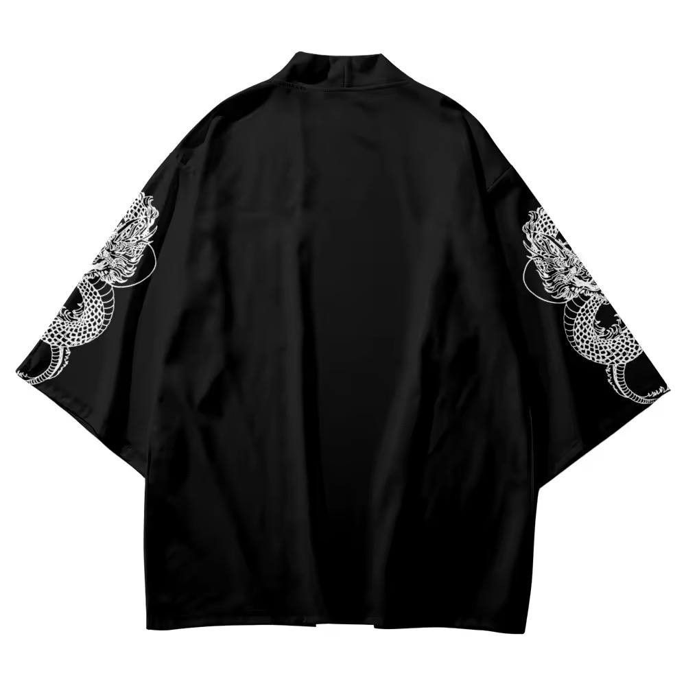 Japanese Brand × Vintage Traditional Japanese kimono with dragon pattern Size US L / EU 52-54 / 3 - 2 Thumbnail