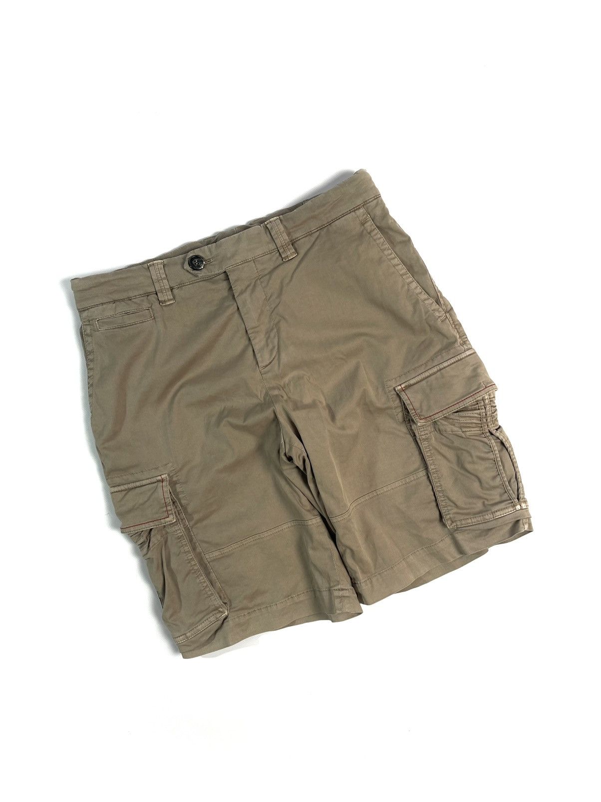 Brunello Cucinelli Brunello Cucinelli Men's Cargo Shorts 46 Size US 30 / EU 46 - 1 Thumbnail