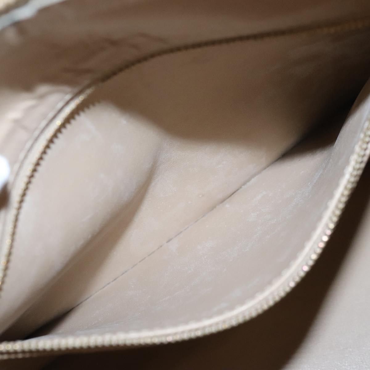 Louis Vuitton LOUIS VUITTON Monogram Vernis Houston Hand Bag Beige M91004 Size ONE SIZE - 11 Thumbnail
