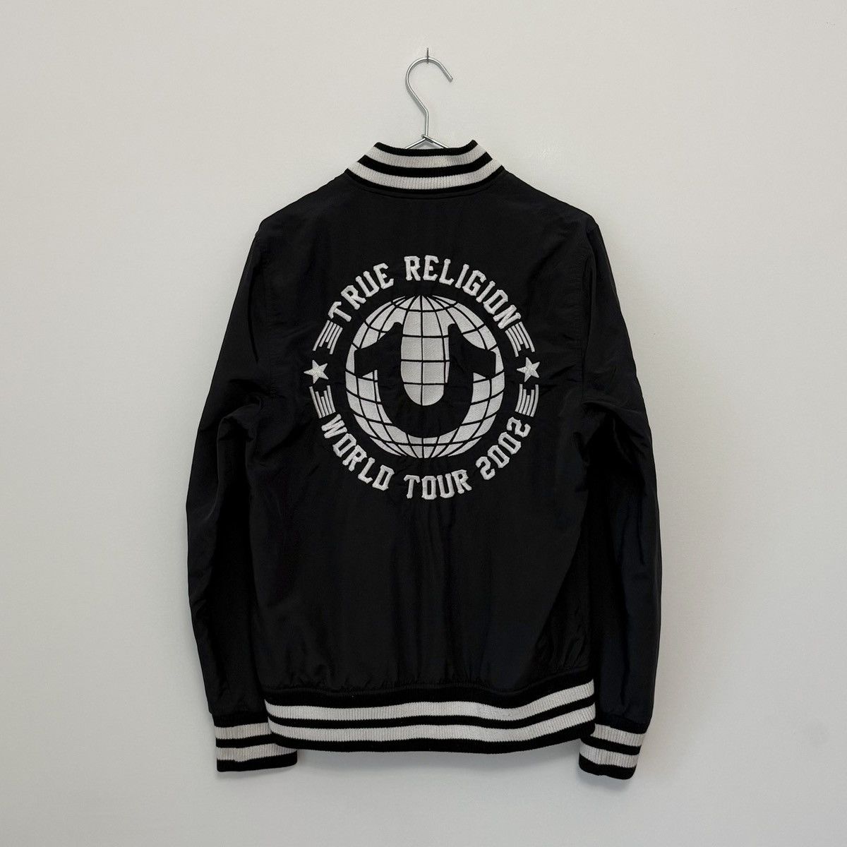 True Religion Vtg True Religion World Tour Nylon Bomber Jacket Chief Keef Size US S / EU 44-46 / 1 - 2 Thumbnail