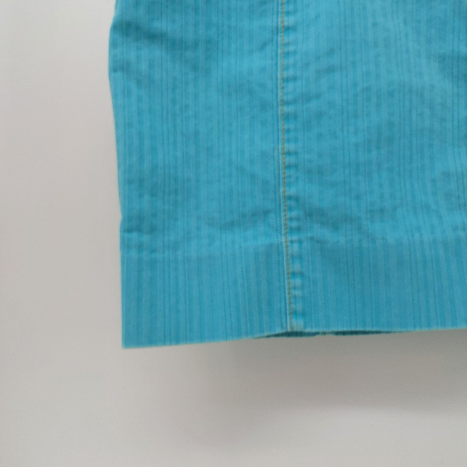 Gap Y2K GAP Turquoise Blue Micro Short Mini Skirt Denim Size 8 Size 30" / US 8 / IT 44 - 7 Thumbnail