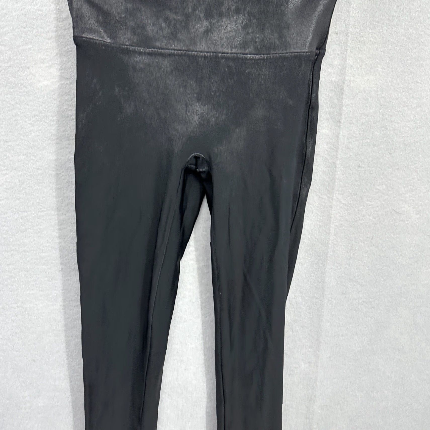 Commando Commando Faux Leather Legging - Pants - Women - Large - Black - High Rise Skinny Ankle - 90s Biker Goth Moto - Womens Size 36" / US 14 / IT 50 - 2 Thumbnail