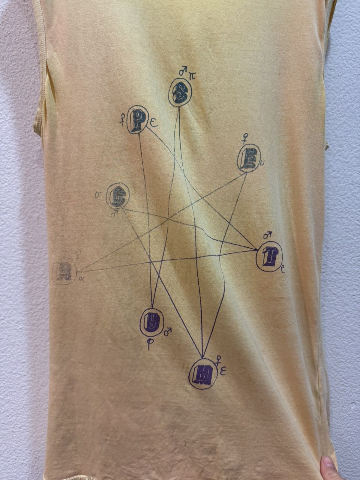 Raf Simons SS04 Ritual Sleeveless Tee 48 Size US M / EU 48-50 / 2 - 3 Thumbnail