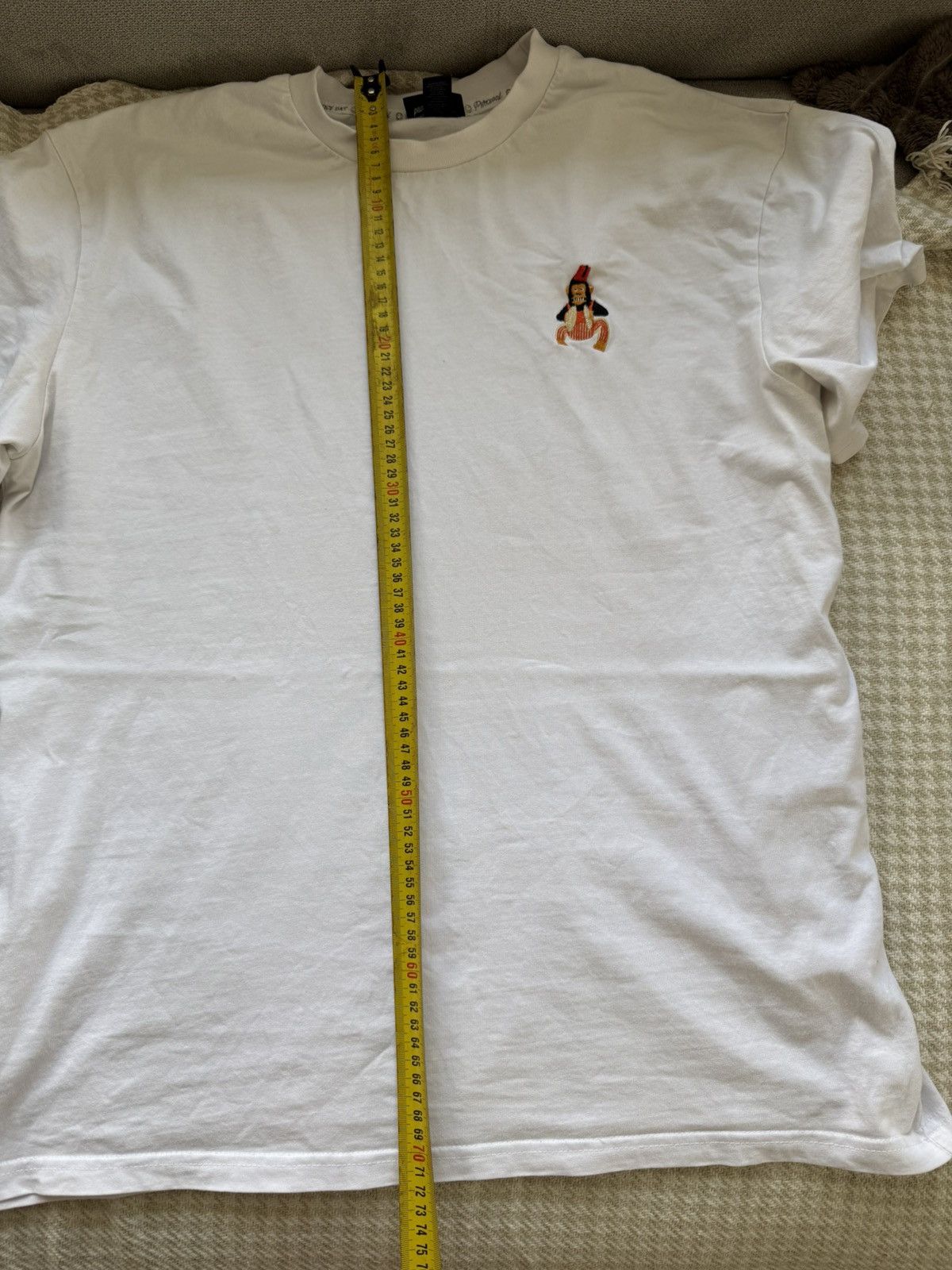 Percival Percival Monkey White T-Shirt Size US XL / EU 56 / 4 - 7 Thumbnail
