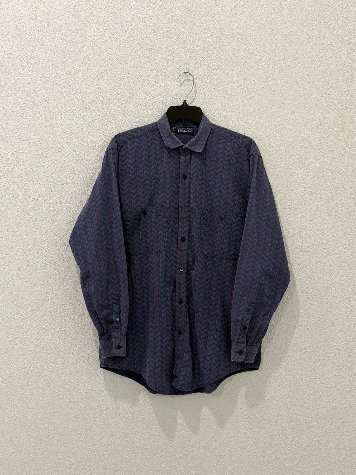Patagonia Vintage 80s Patagonia Button Up Shirt Made In Portugal M Size US M / EU 48-50 / 2 - 1 Thumbnail