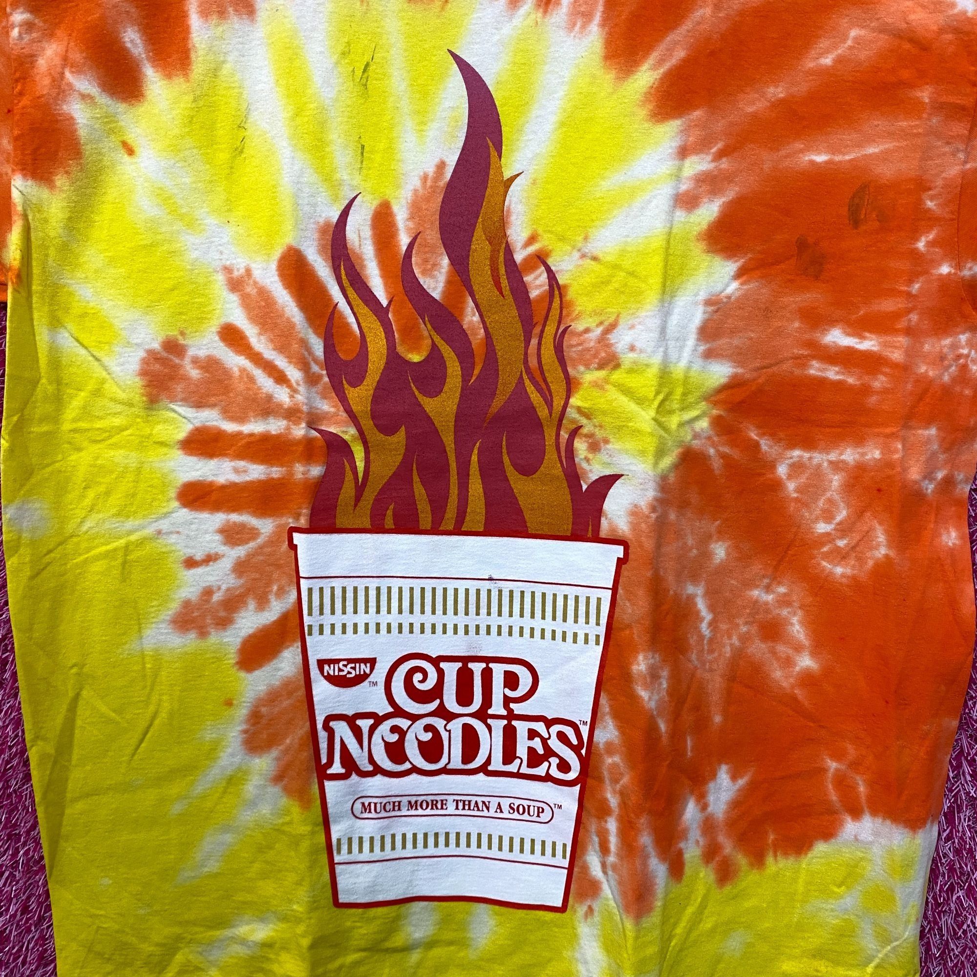 Nissan Nissin Cup Noodles More Than a Soup Spicy Promo Tie Dye L Size US L / EU 52-54 / 3 - 2 Thumbnail