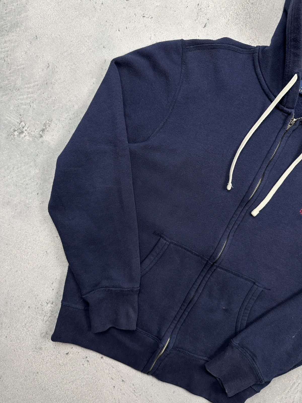 Polo Ralph Lauren Polo Ralph Lauren Full-Zip Hoodie Pony Logo y2k Zip-Up 00s Size US S / EU 44-46 / 1 - 2 Thumbnail
