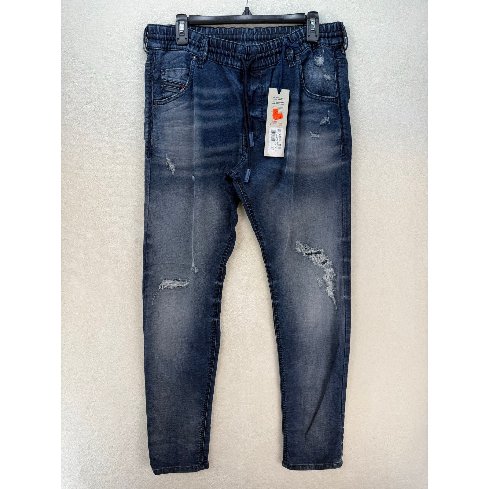 Diesel DIESEL MADE IN ITALY WOMEN'S 31 KRAILEY-NE SWEAT JOGG JEAN Size 31" - 1 Thumbnail