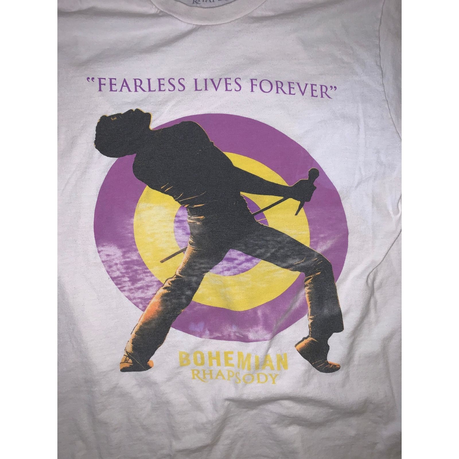 Band Tees Bohemian Rhapsody Movie Promo Tee Queen Freddie Mercury M Size US M / EU 48-50 / 2 - 1 Thumbnail