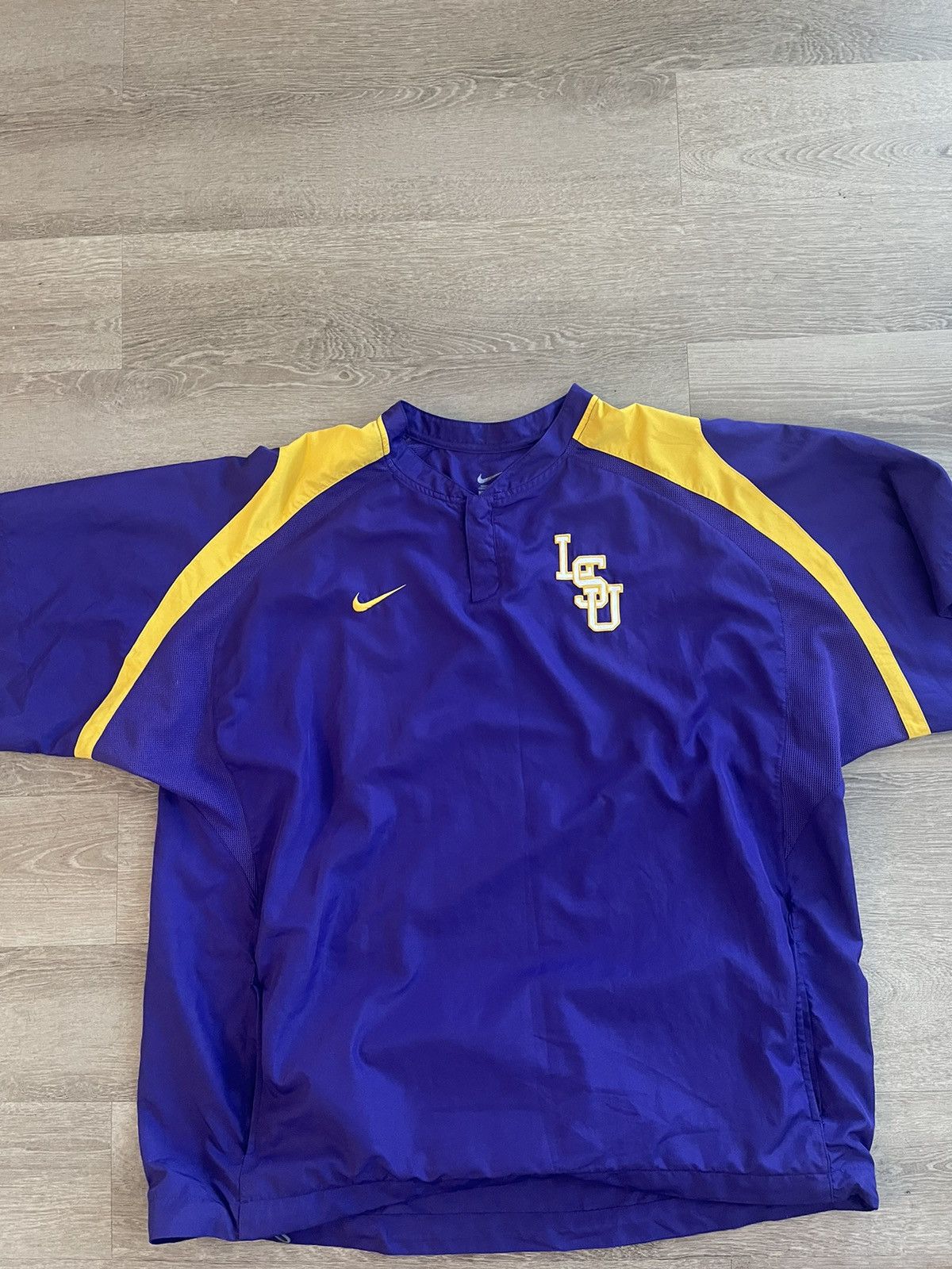 Nike × Vintage Vintage Nike LSU Button Jersey Baseball XXL Size US XXL / EU 58 / 5 - 1 Thumbnail