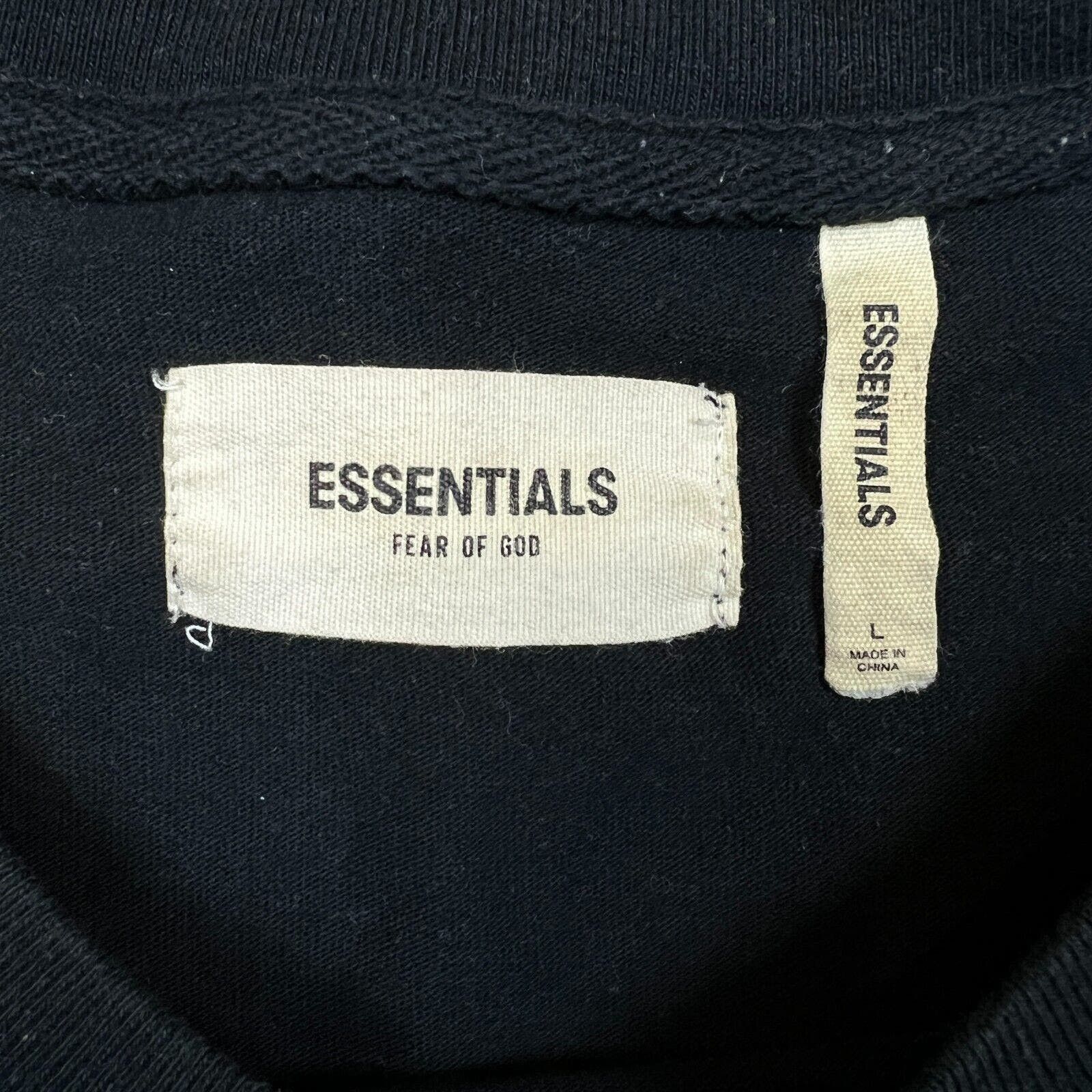 Essentials Fear of God Essentials Large Boxy Graphic Long Sleeve Tee Size US L / EU 52-54 / 3 - 4 Thumbnail