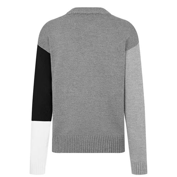 Versace o1g2r1mq0824 Logo Knit Wool Jumper in Multicolor Size US M / EU 48-50 / 2 - 2 Thumbnail