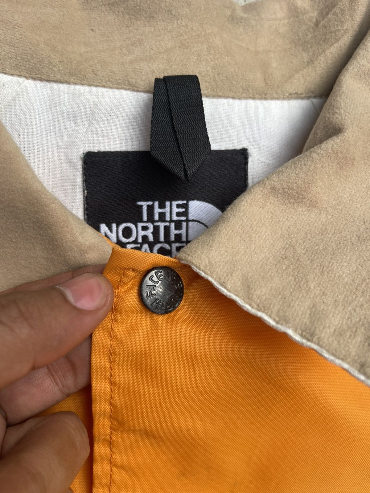 The North Face Vintage The North Face Orange Jacket - Snap Buttons Size US L / EU 52-54 / 3 - 5 Thumbnail