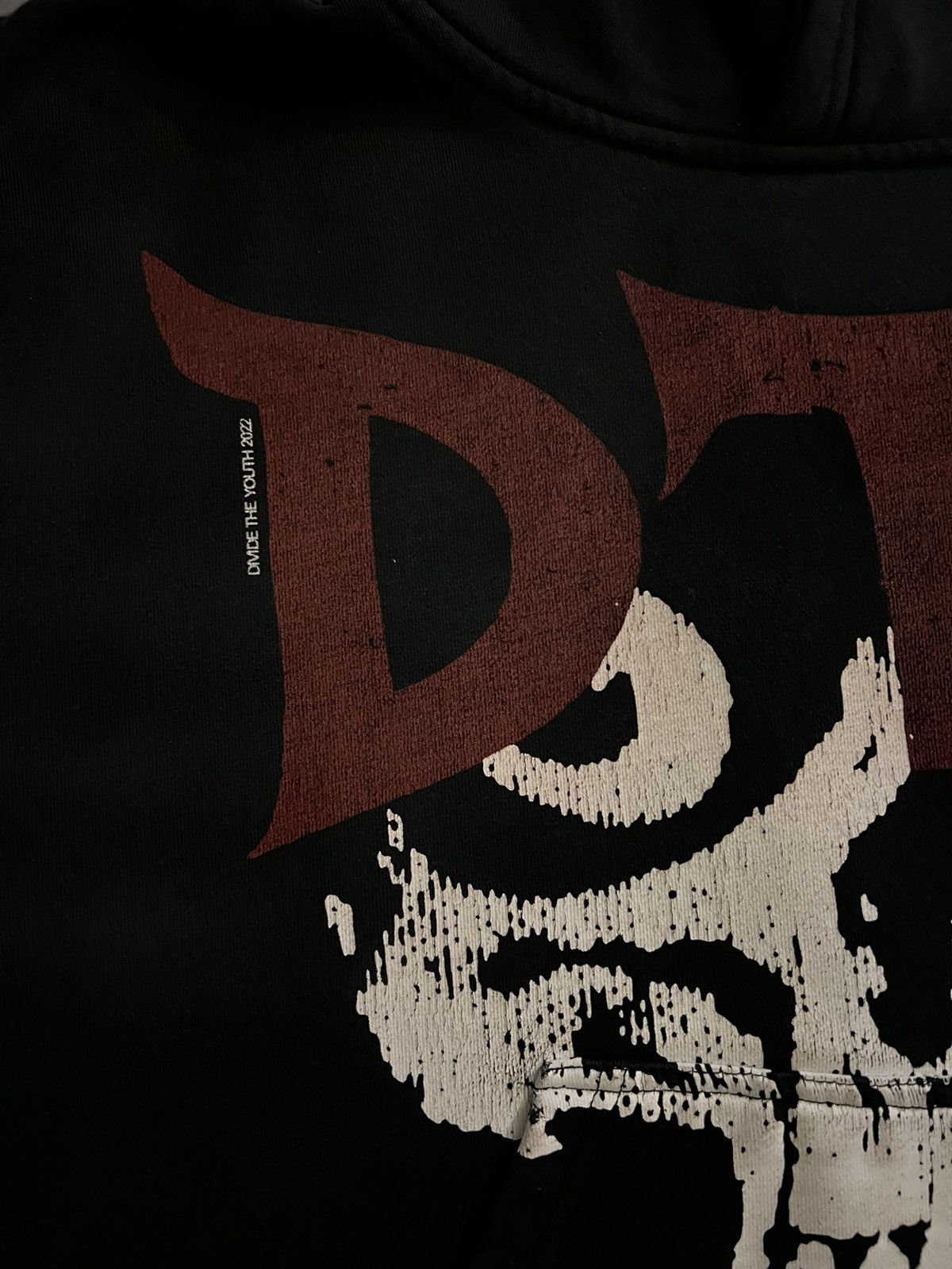Divide The Youth SKELLY FACE ~ HALLOWEEN HOODIE Size US S / EU 44-46 / 1 - 3 Thumbnail