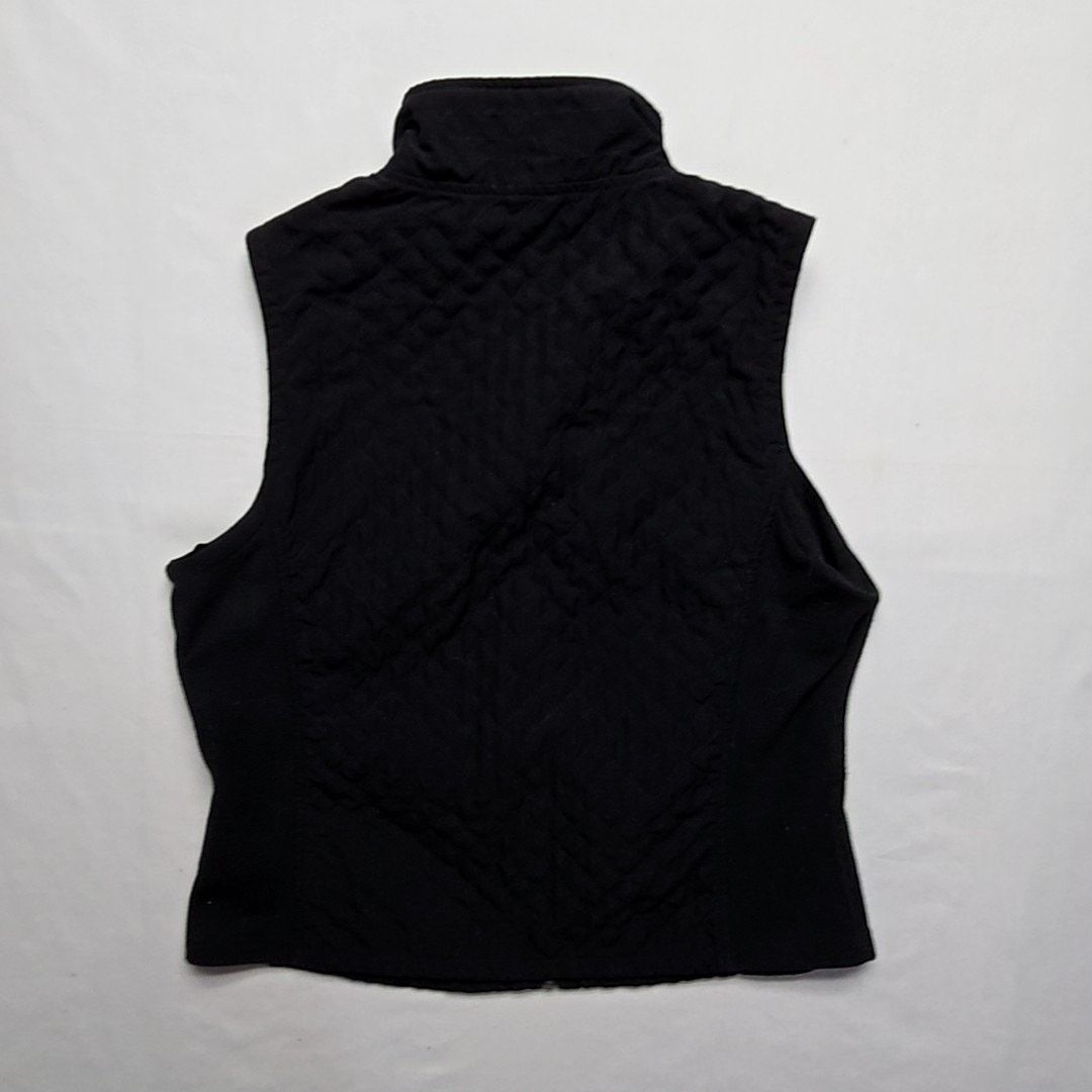 Columbia Columbia Women's Quilted Vest Black Outdoor Fleece Zip Up S Size S / US 4 / IT 40 - 6 Thumbnail