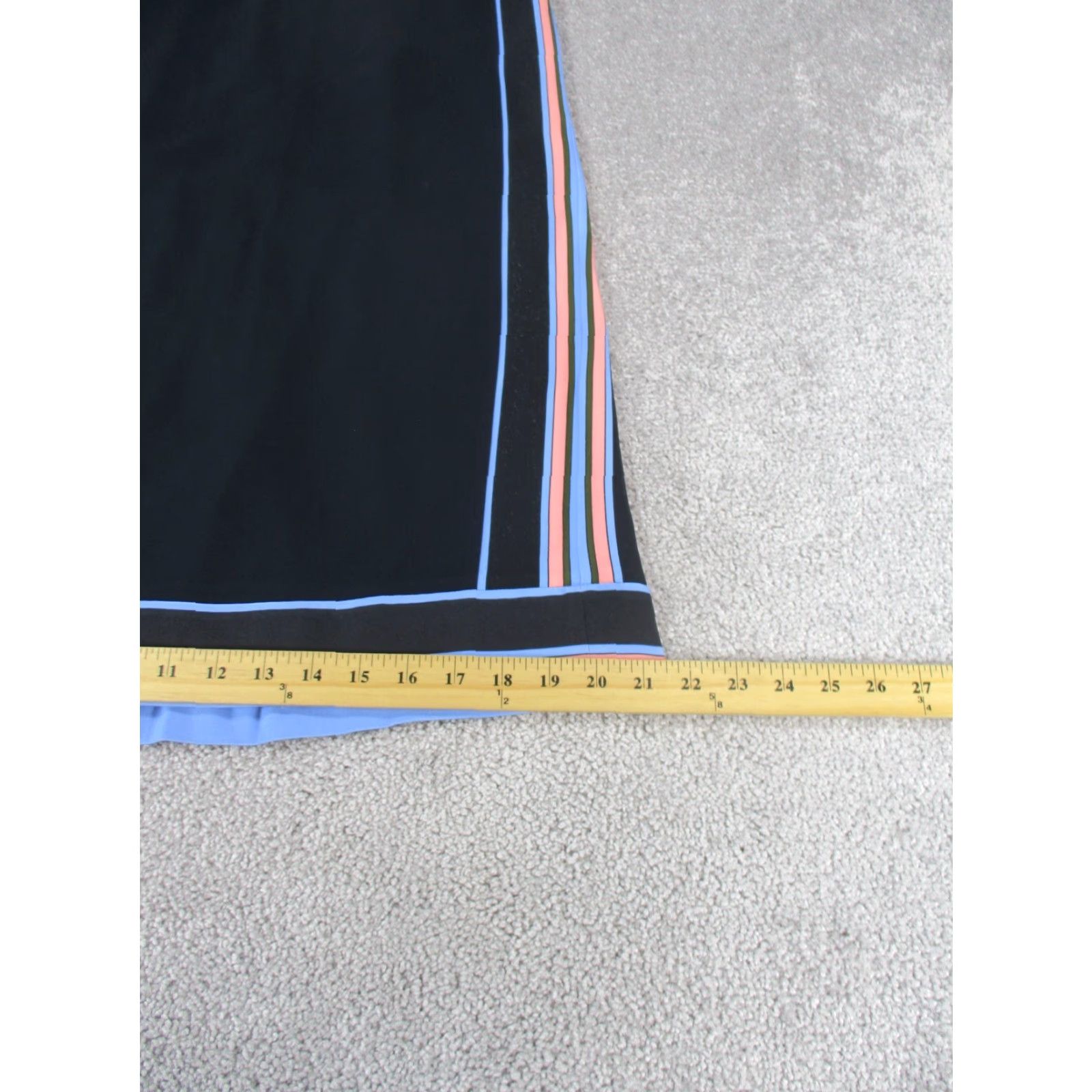 Reiss Reiss Skirt Womens 2 Maciee Colorblock Midi Black Multi Straight* Size 26" / US 2 / IT 38 - 5 Thumbnail