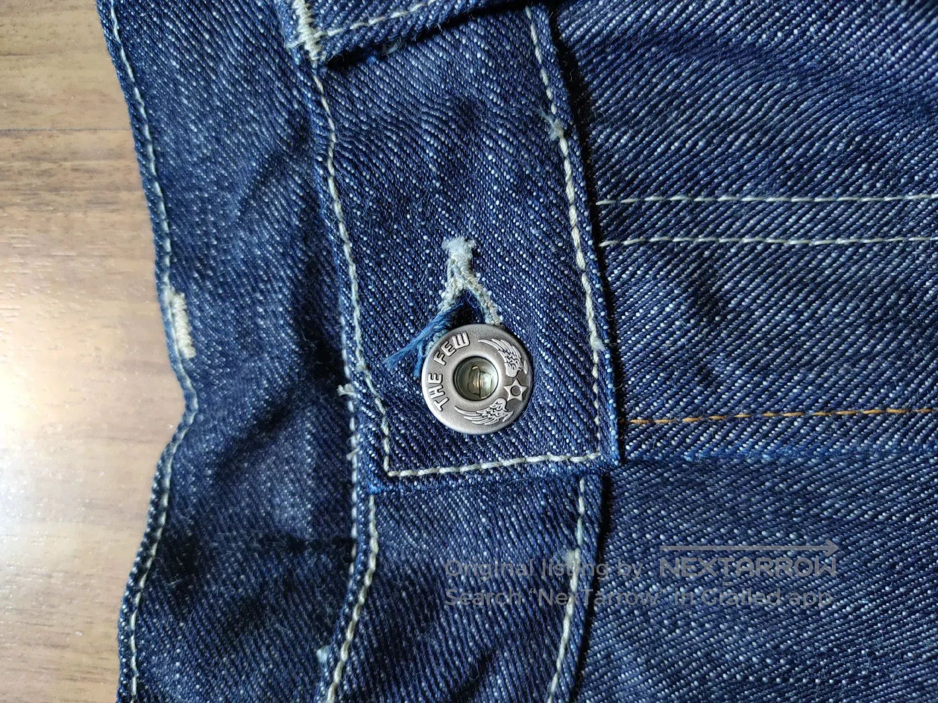 The Real McCoy's dark blue denim cowboy pants for men. Size US 30 / EU 46 - 6 Thumbnail