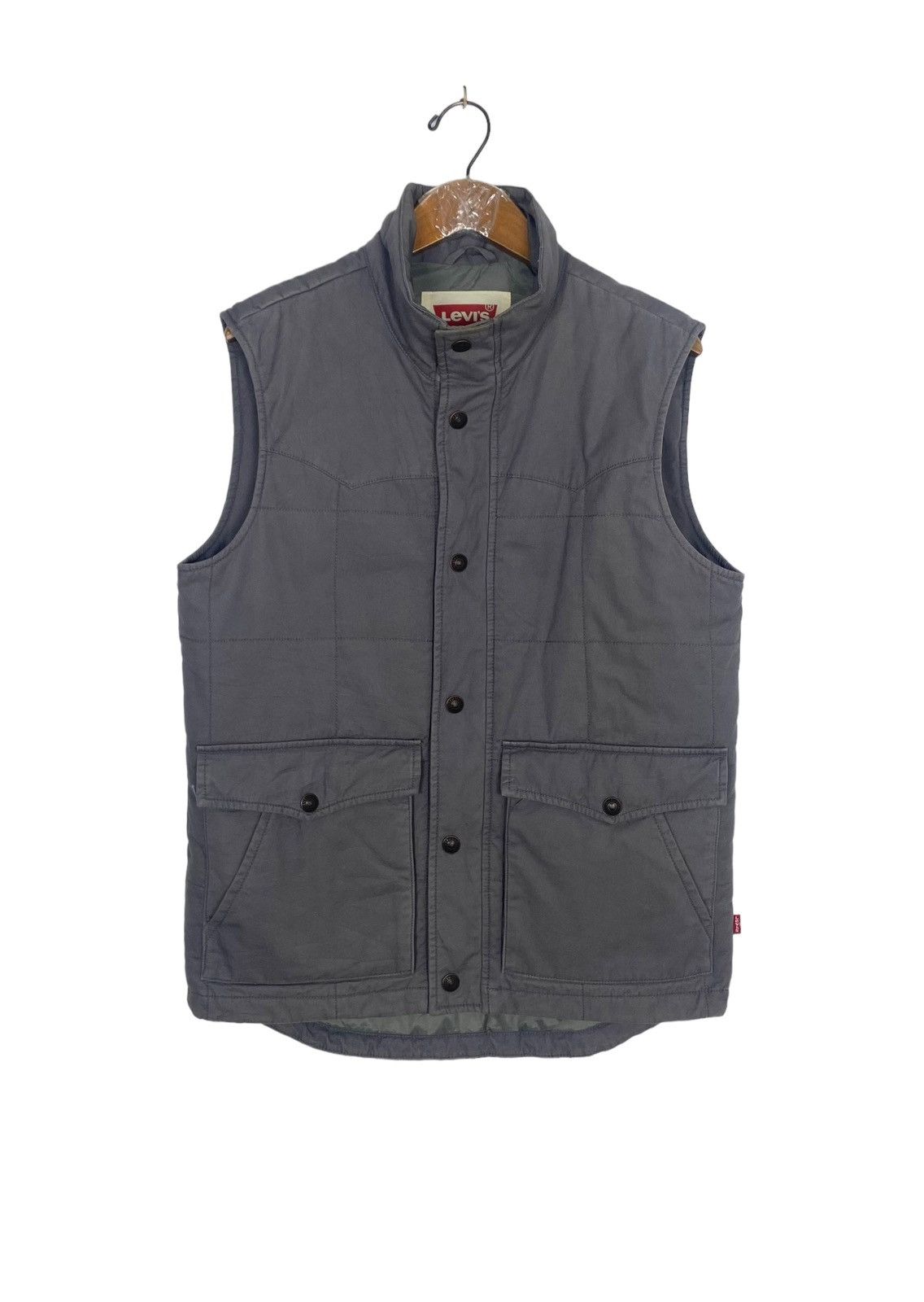 Levi's Rare‼️ Levis Sleeveless Outer Vest Jacket Size US M / EU 48-50 / 2 - 1 Thumbnail