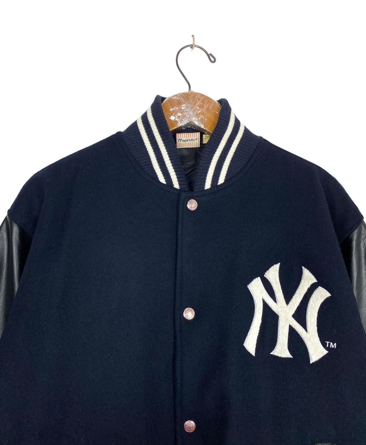 MLB Rare ‼️ Vintage New York Yankees MLB Varsity Jacket Size US M / EU 48-50 / 2 - 4 Thumbnail