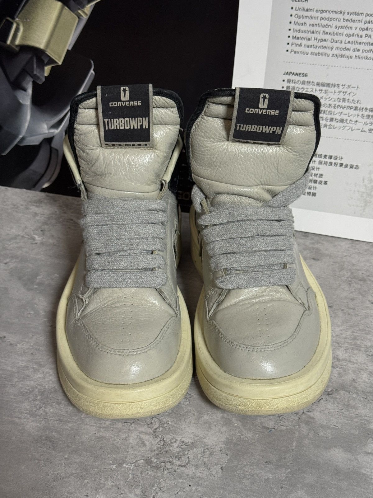 Rick Owens RICK OWENS x CONVERSE DRKSHDW TurboWPN Size US 8.5 / EU 41-42 - 1 Thumbnail