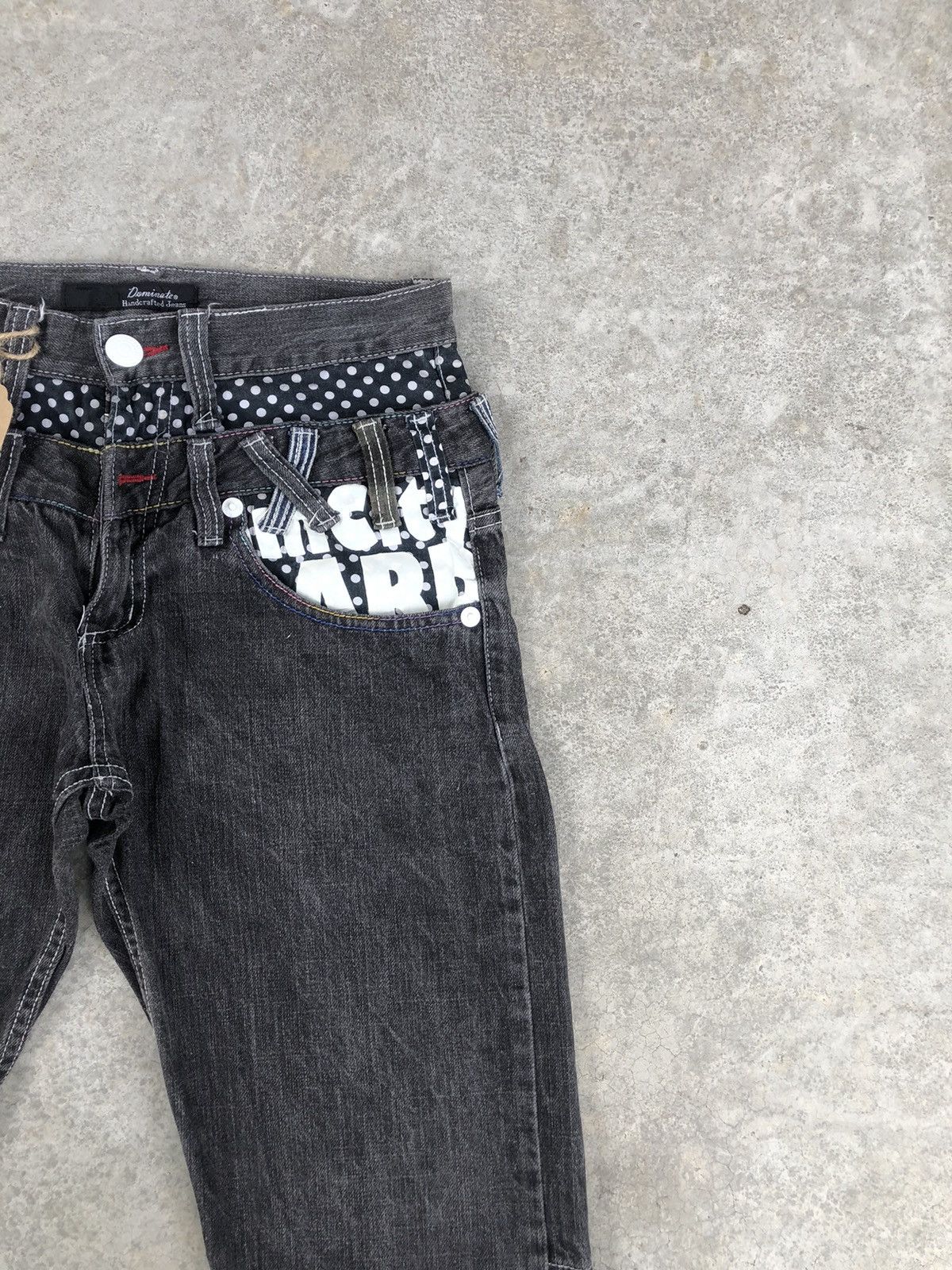 Hysteric Glamour Japanese Dominate Handcrafted Double Waist Embroidered Size US 29 - 6 Thumbnail