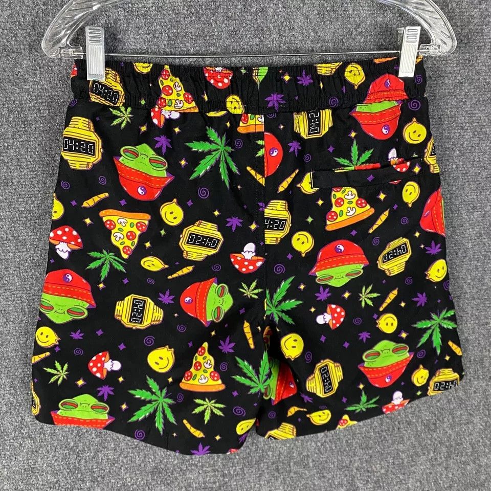 Other Kronic Swim Shorts Men's Medium 100% Polyester Stretch M Size US 33 - 4 Thumbnail