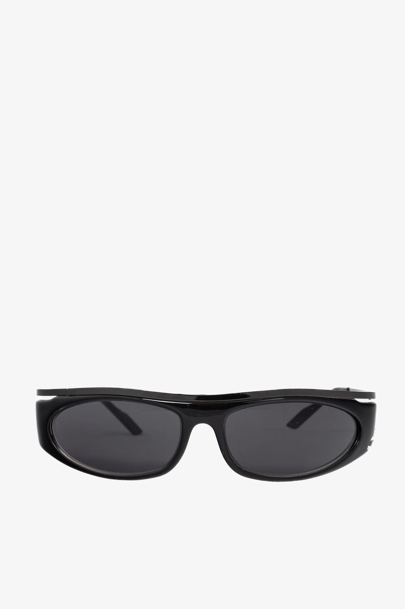 Dolce & Gabbana D&G Dolce & Gabbana Acetate Logo-Temple Wrap Sunglasses Size ONE SIZE - 2 Thumbnail
