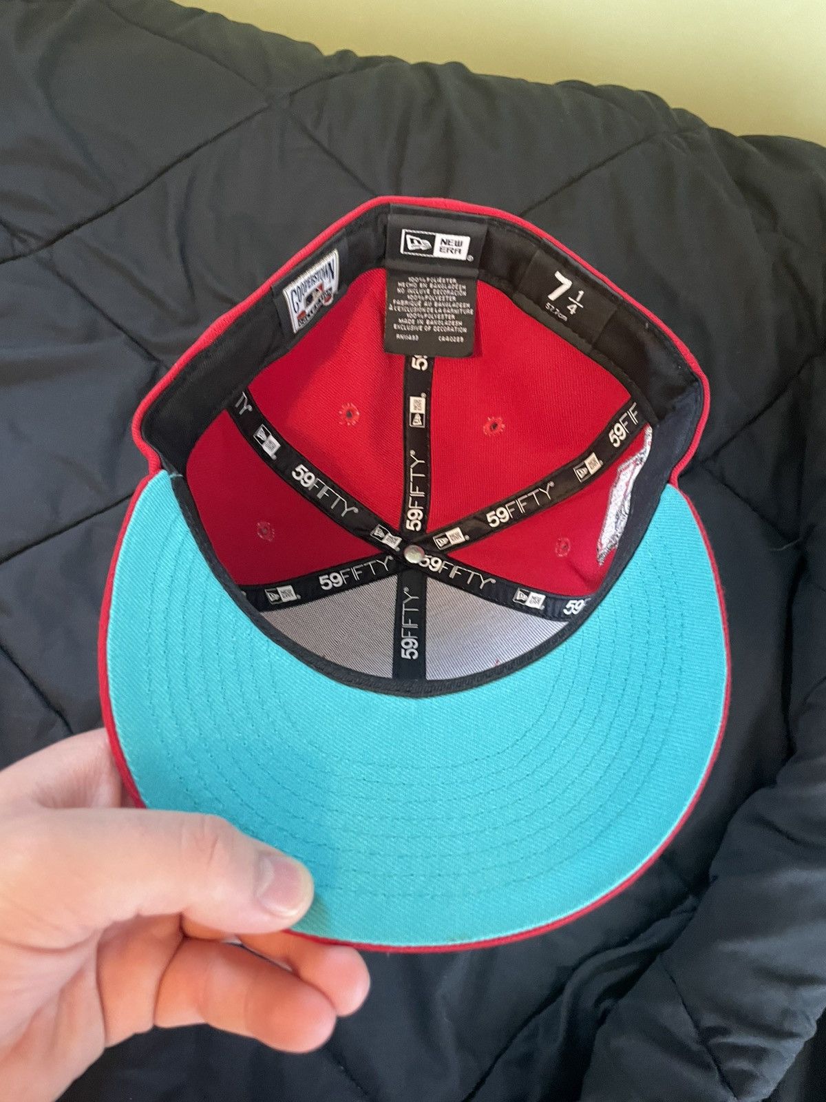 New Era Miami Marlins New Era hat size 7 1/4 Size ONE SIZE - 5 Thumbnail