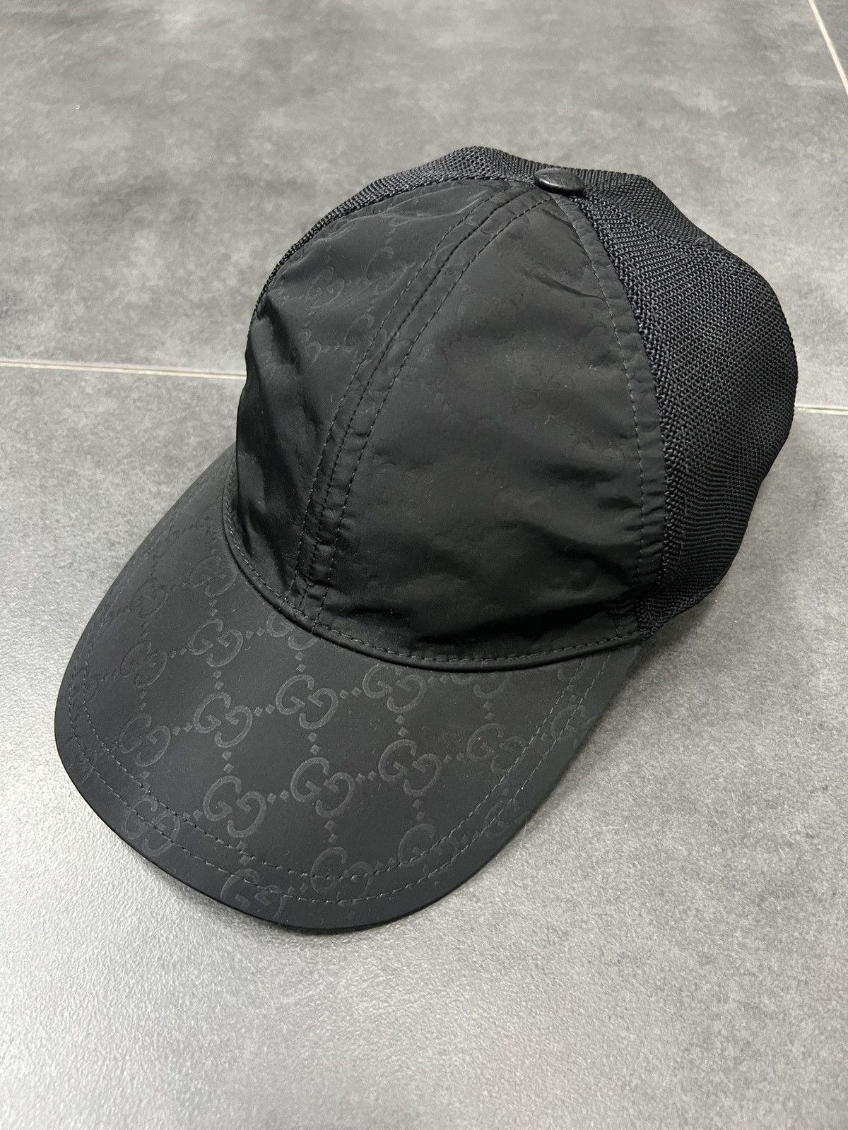 Gucci Gucci GG monogram Supreme Hat Snapback Size ONE SIZE - 1 Thumbnail