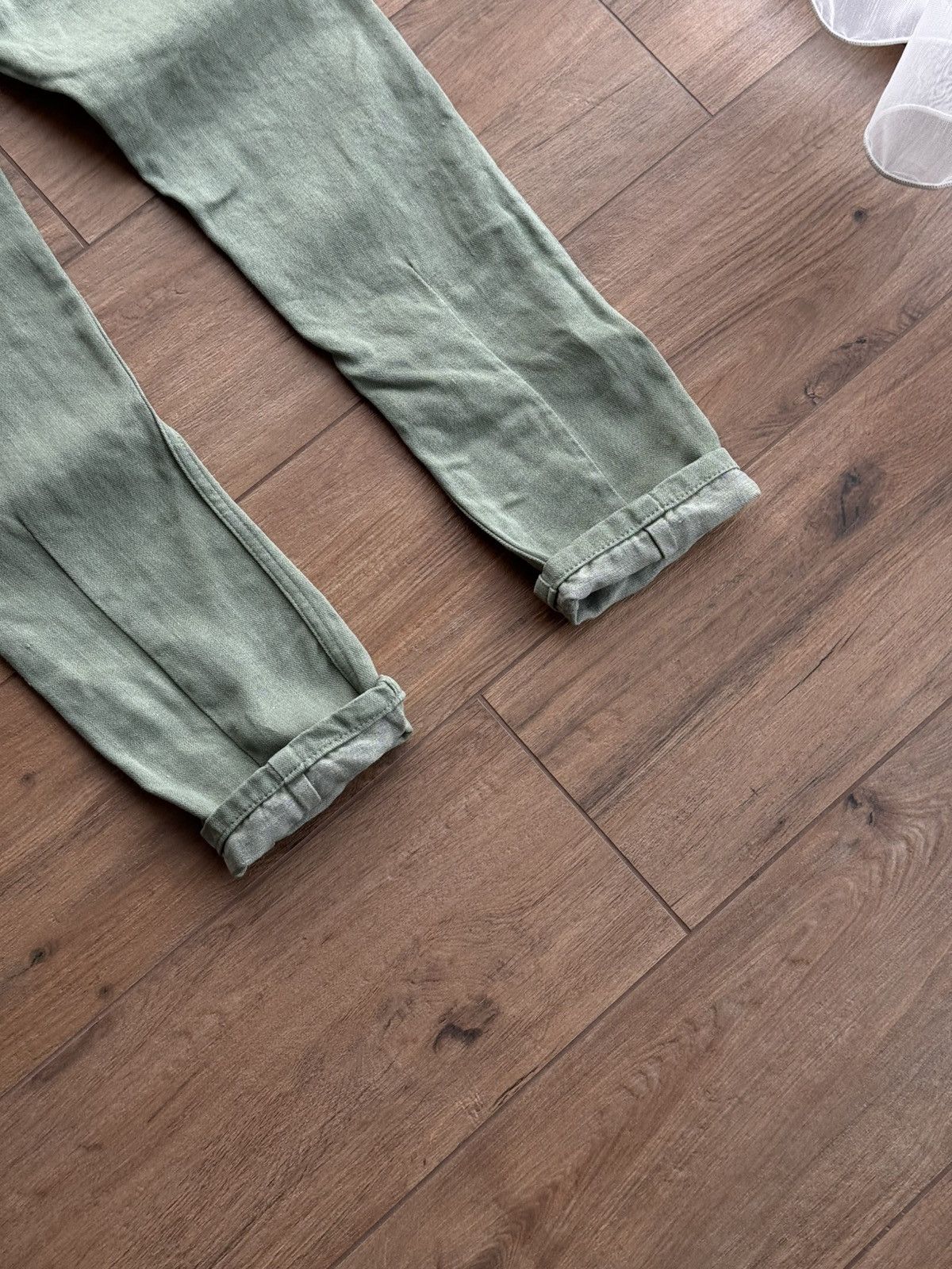 Freitag × Vintage Vintage Freitag E550 Indigo Green Selvedge Workwear Pants Size US 28 / EU 44 - 9 Thumbnail