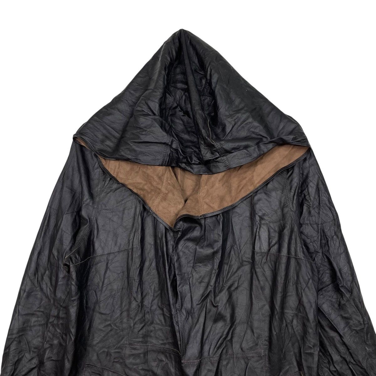 Other Kircilar Hoode Leather Coat Size US M / EU 48-50 / 2 - 2 Thumbnail