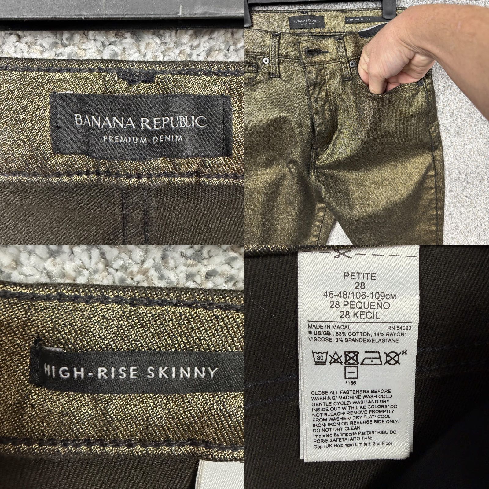 Banana Republic VINTAGE Banana Republic N/A Size 28" / US 6 / IT 42 - 8 Thumbnail